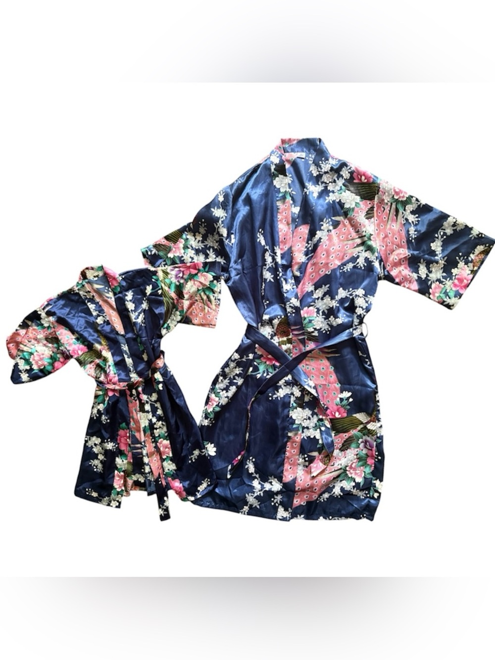 Mommy & Me Matching Satin Robes Women’s Small / Girls 6